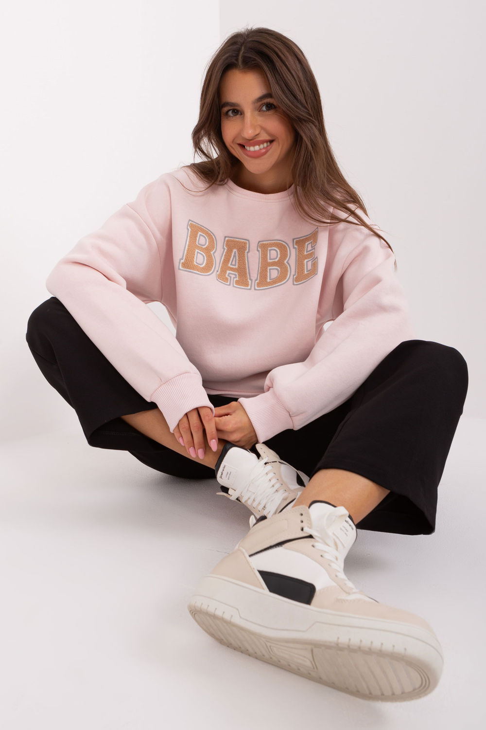 Bluza Damska Model EM-BL-617-11.32 Light Pink - Factory Price - obrazek 2