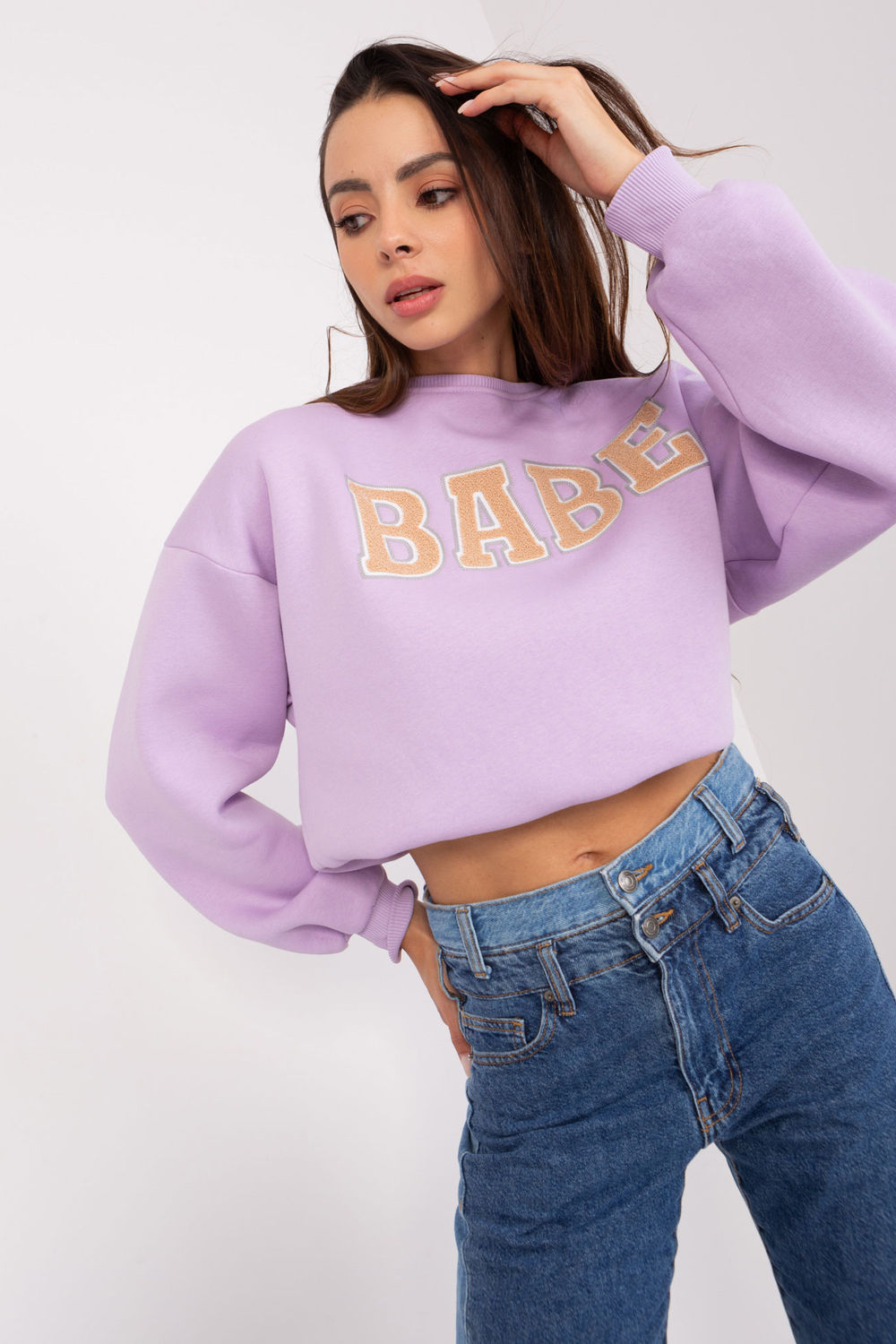 Bluza Damska Model EM-BL-617-11.32 Light Violet - Factory Price - obrazek 2