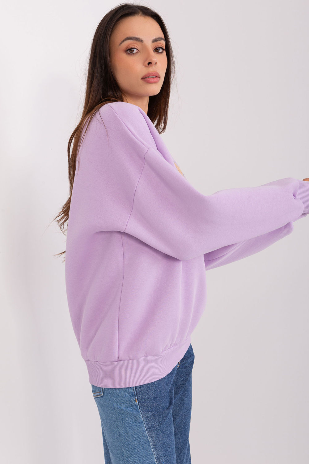 Bluza Damska Model EM-BL-617-11.32 Light Violet - Factory Price - obrazek 3