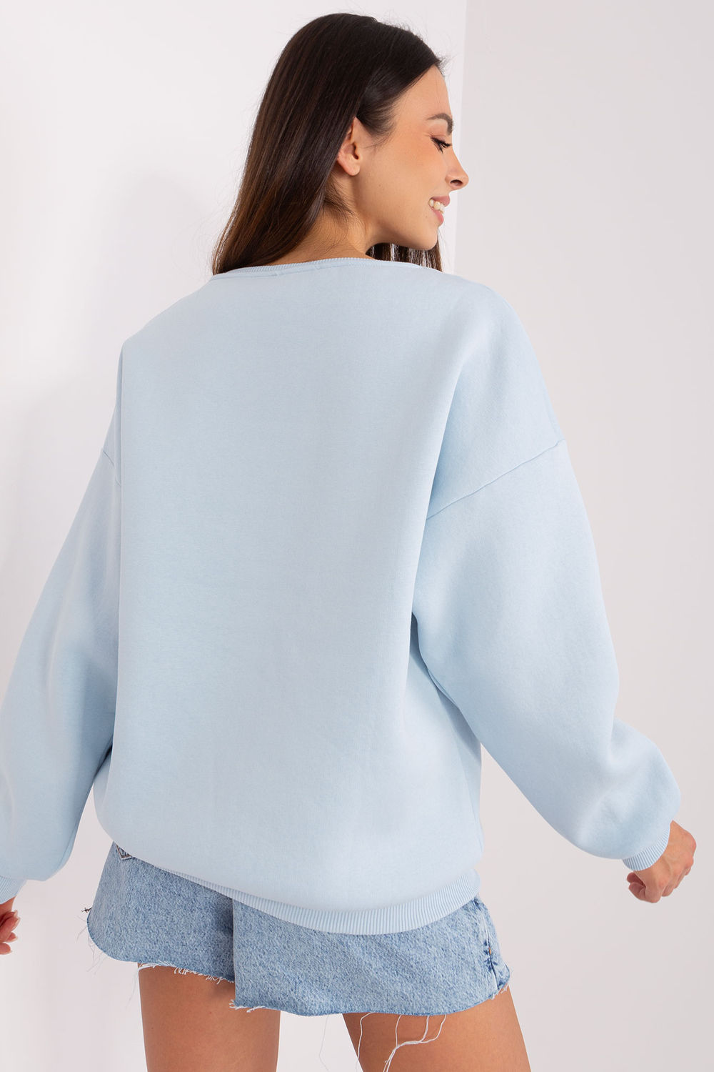 Bluza Damska Model EM-BL-617-11.32 Light Blue - Factory Price - obrazek 3