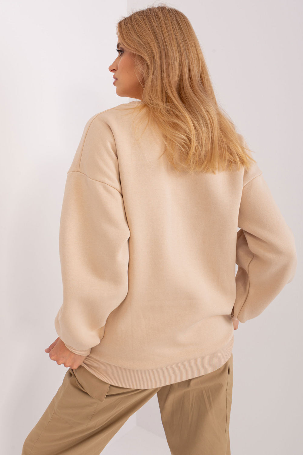 Bluza Damska Model EM-BL-617-13.98P Beige - Factory Price - obrazek 3