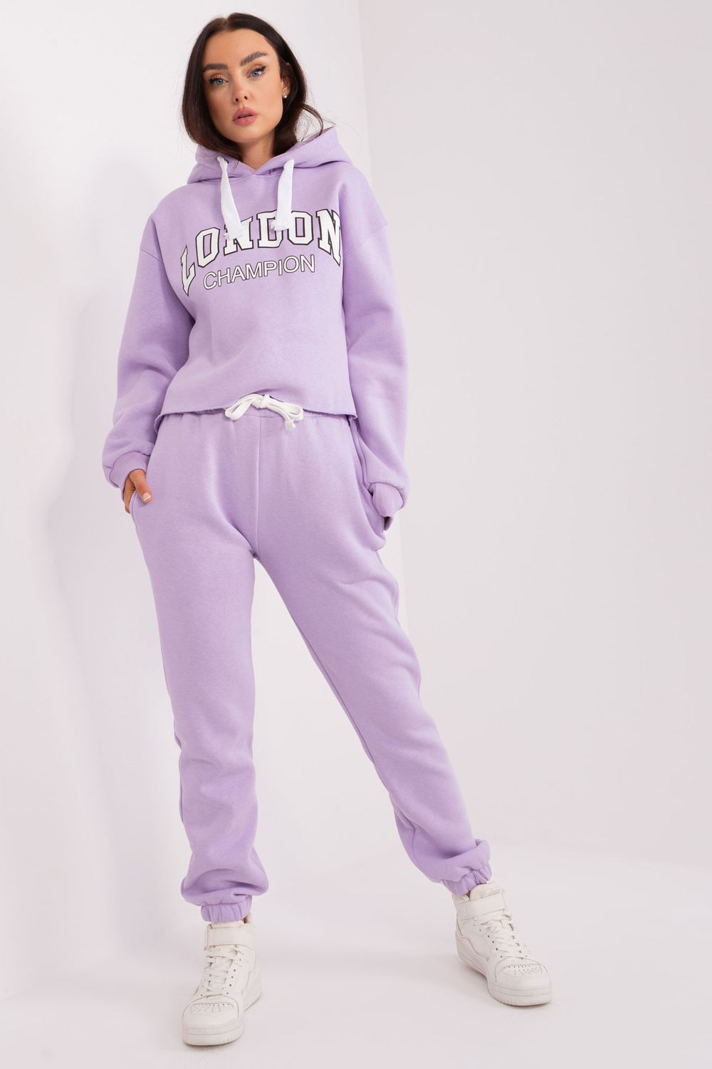 Spodnie Komplet Model EM-KMPL-720.01 Light Violet - Ex Moda