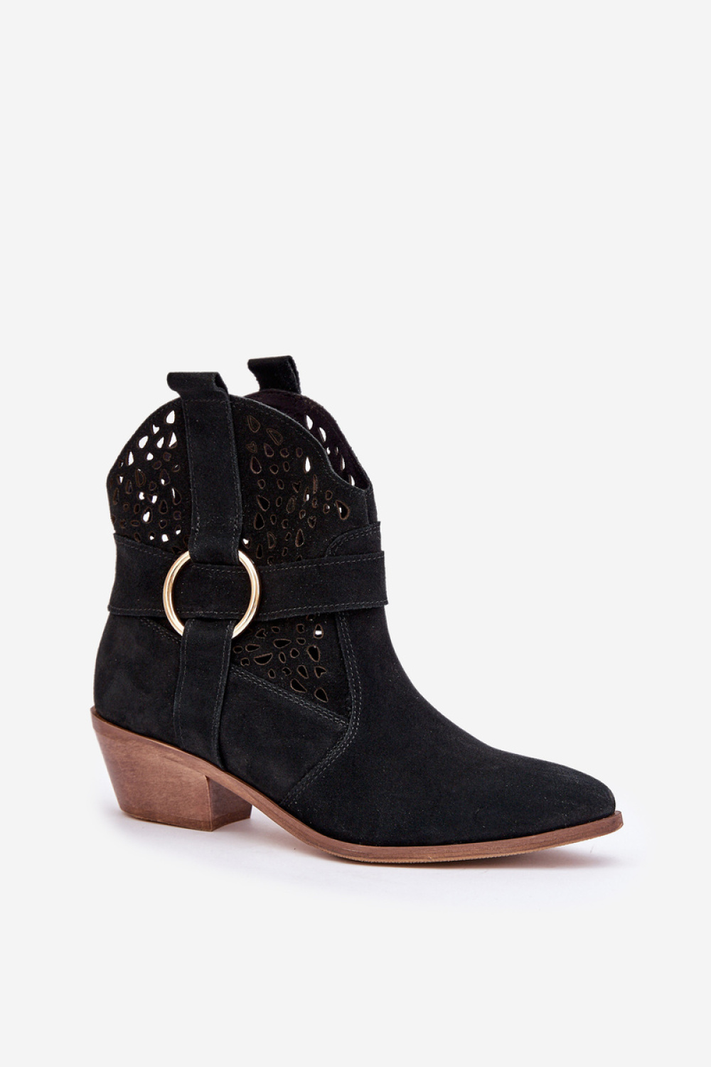Botki Model Zazoo 2994/028 Black - Step in style - obrazek 2