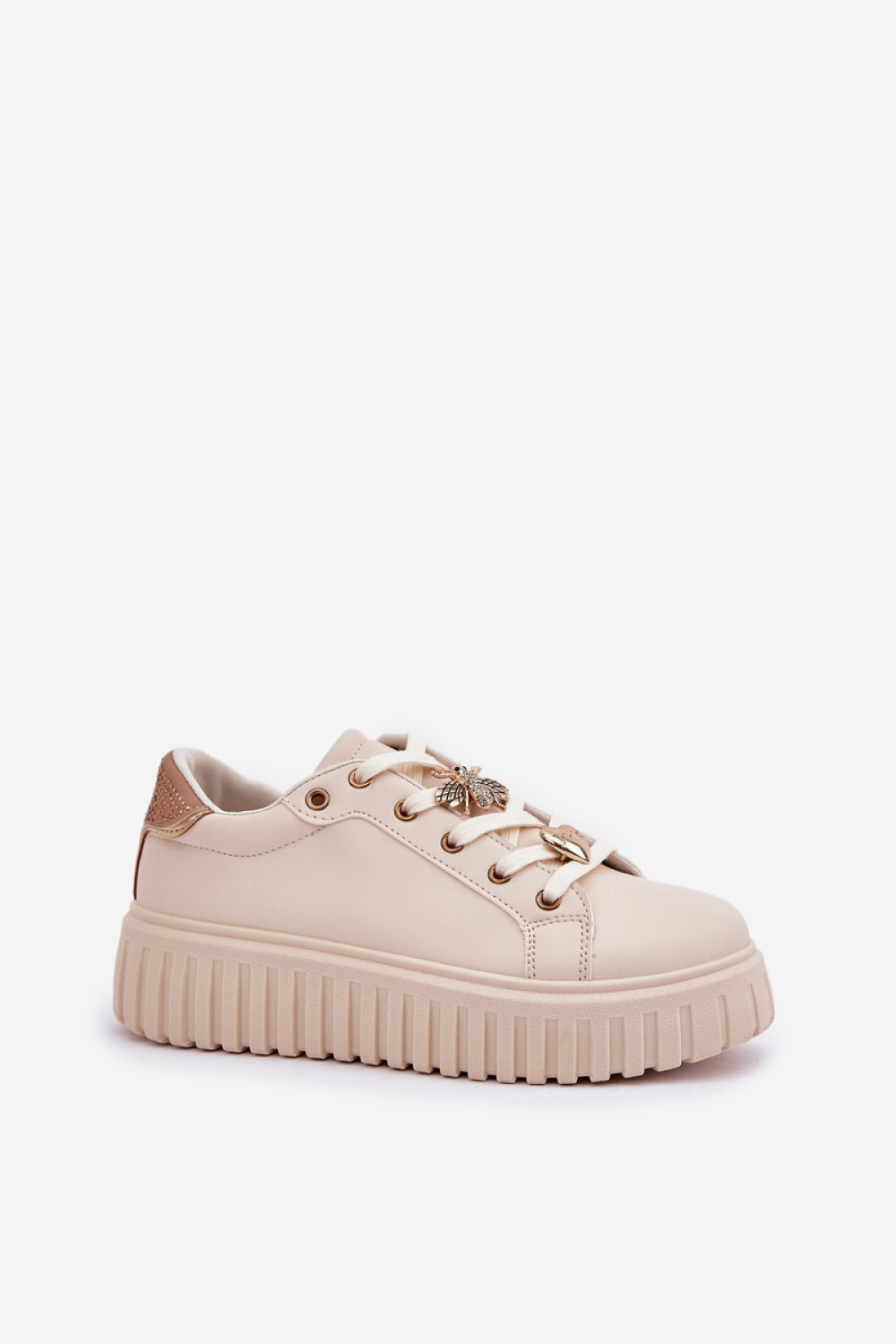 Buty Sportowe Model Grelesi 24SP26-4756 Beige - Step in style - obrazek 2