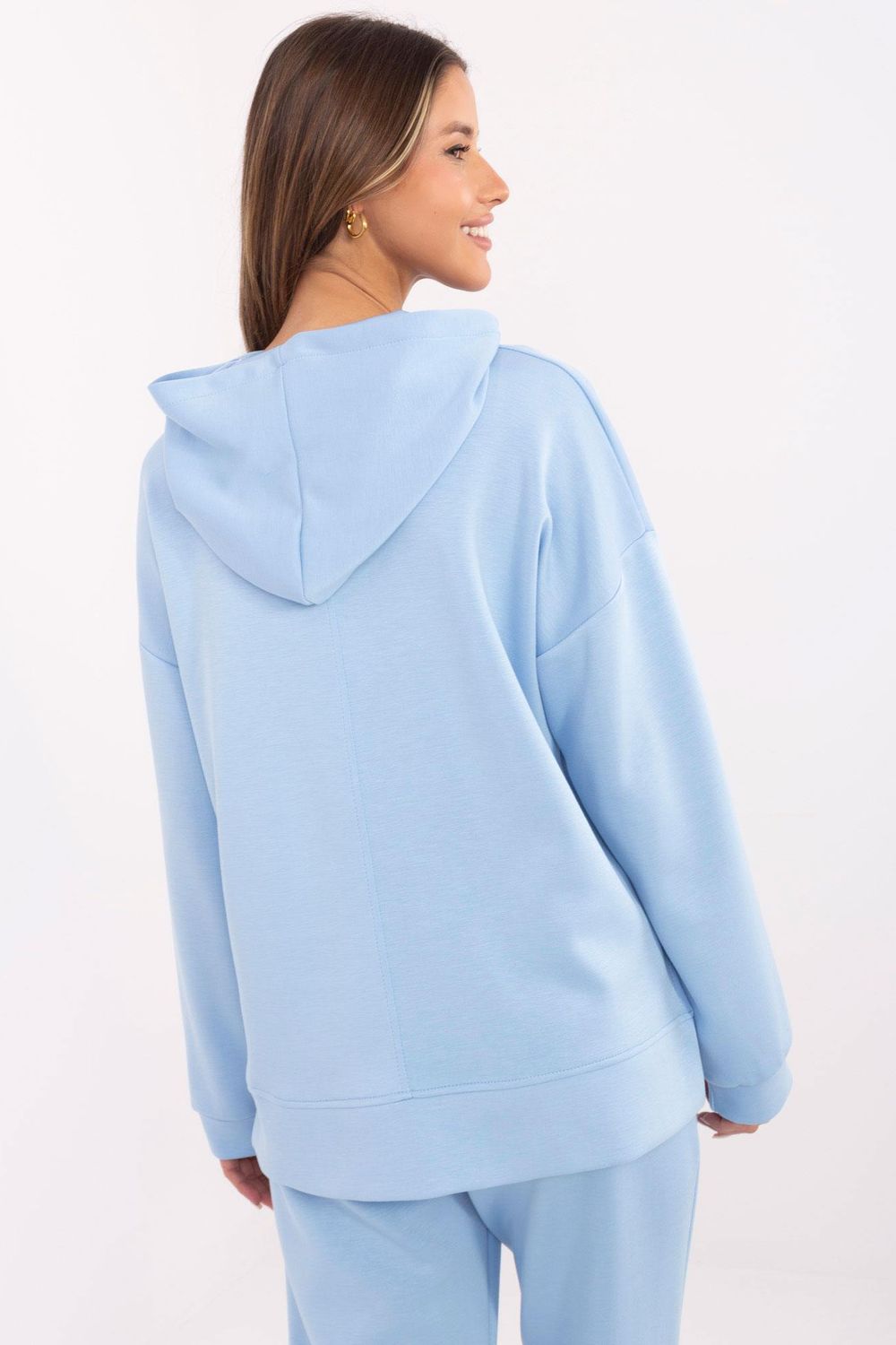 Bluza Damska Model DHJ-BL-20510.68 Light Blue - Italy Moda - obrazek 3
