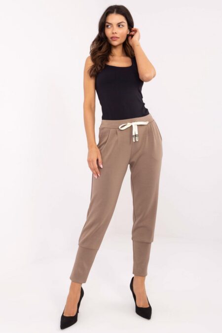 Spodnie Dresowe Model DHJ-SP-9283.83P Brown - Italy Moda