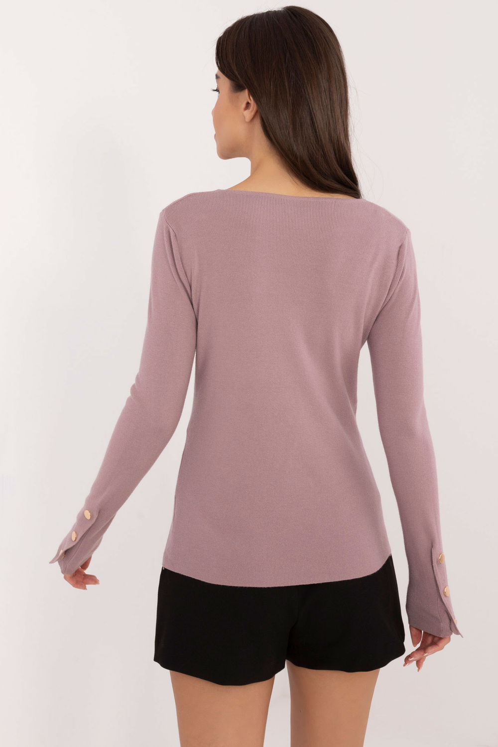 Sweter Damski Model AT-SW-2334.49 Violet - AT - obrazek 3