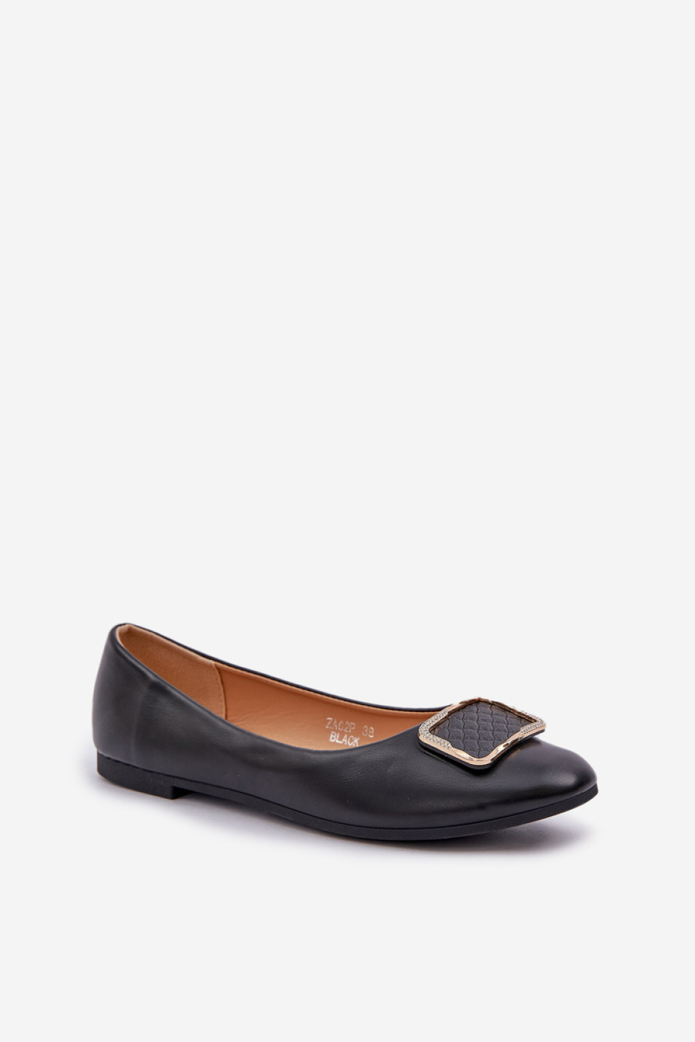 Baleriny Model Tulnelia ZA62P Black - Step in style - obrazek 2