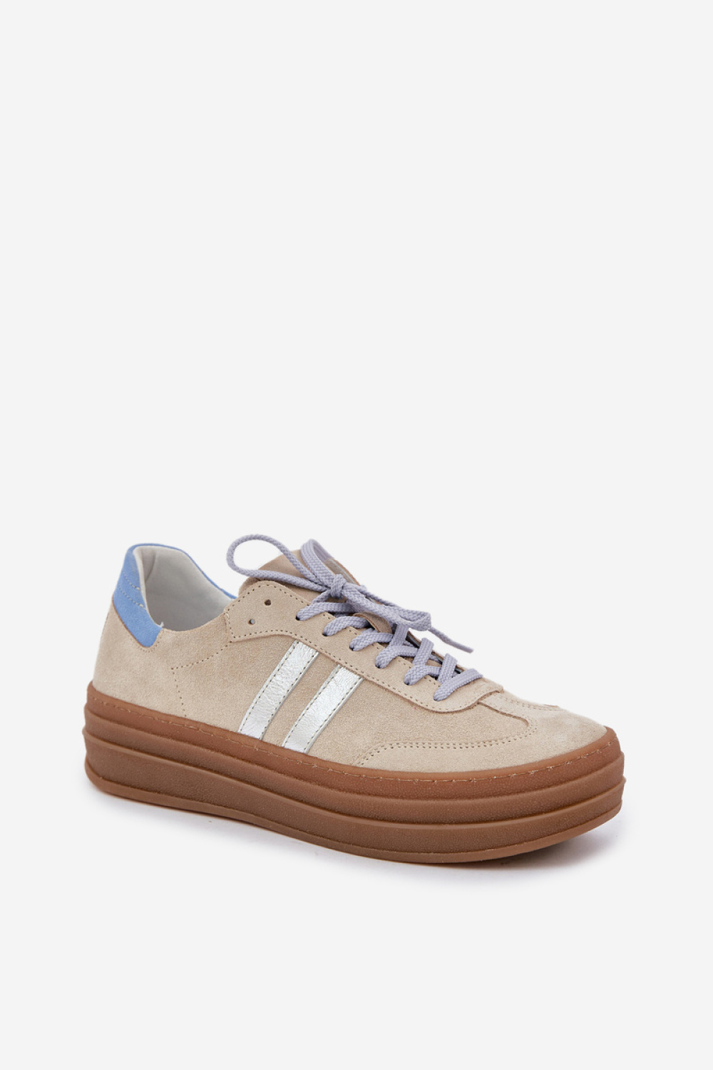 Buty Sportowe Model Zazoo N1068S4 Beige - Step in style - obrazek 2