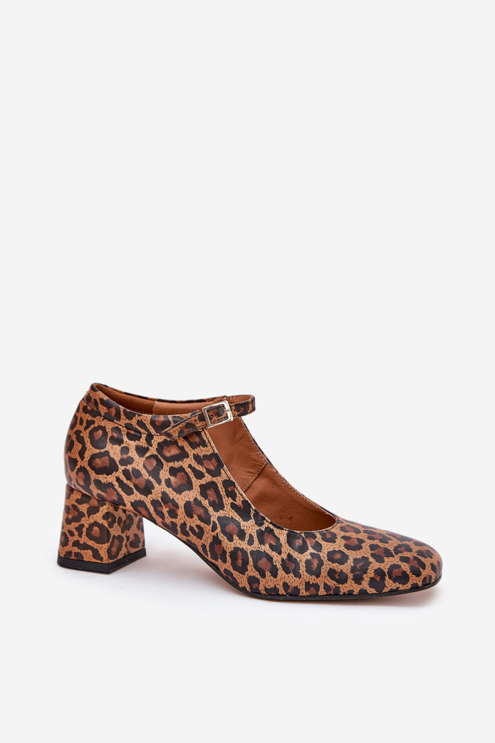 Czółenka Model Laura Messi 2936 Brown - Step in style - obrazek 2