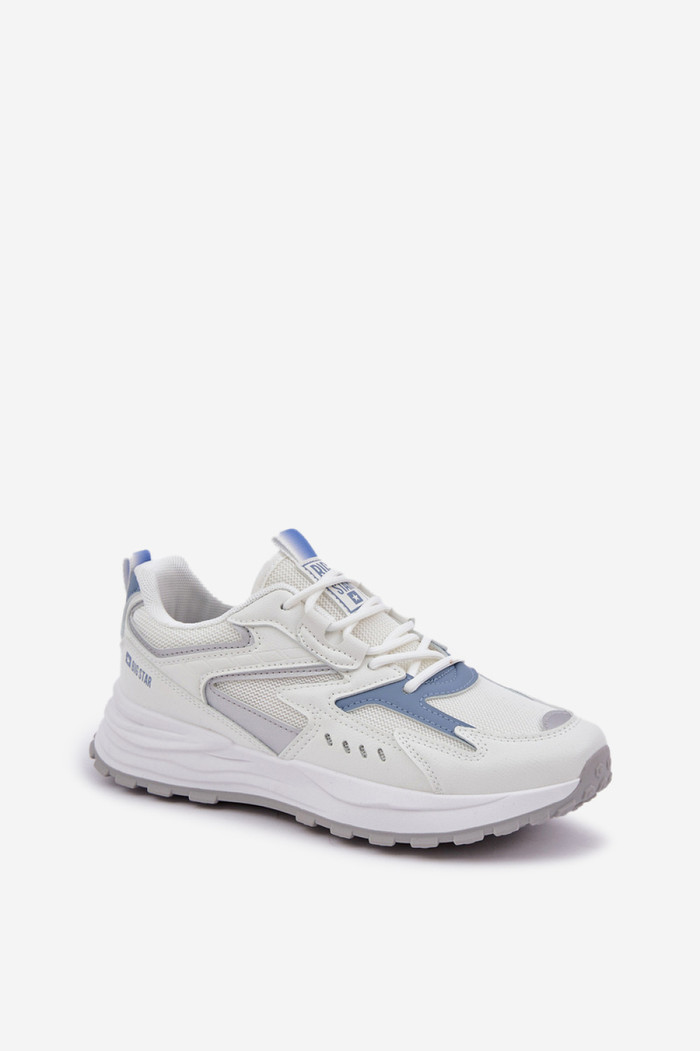Buty Sportowe Model Big Star NN274A094 HI-POLY SYSTEM White/Blue - Step in style - obrazek 2