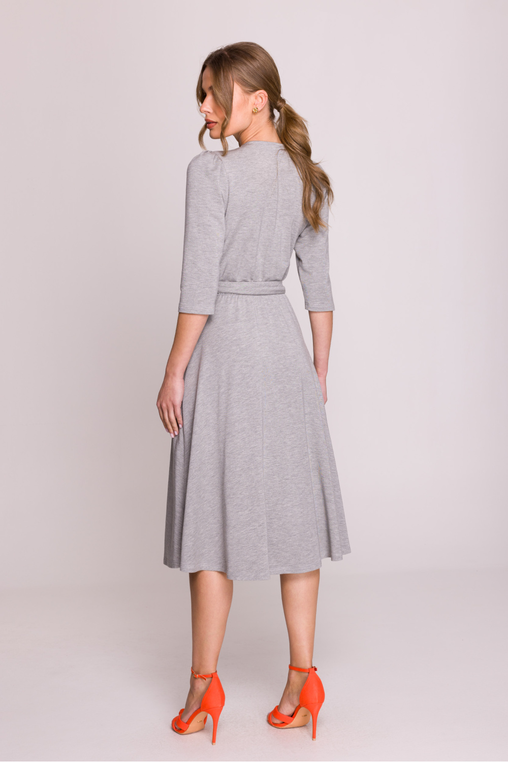 Sukienka Model S404 Grey - Stylove - obrazek 2
