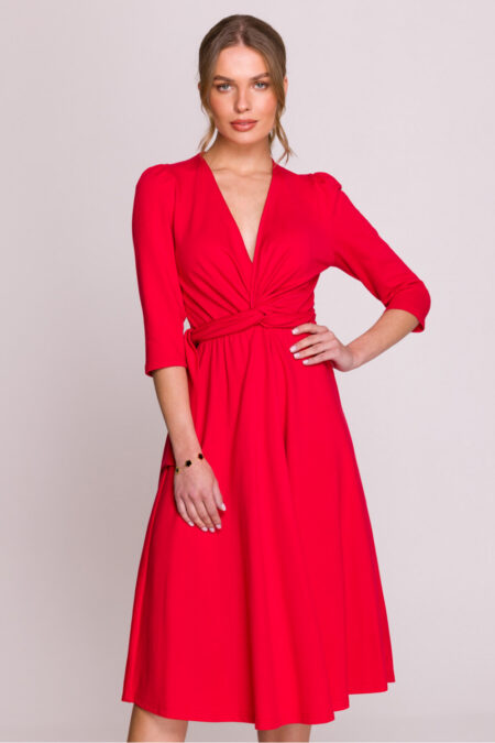 Sukienka Model S404 Red - Stylove