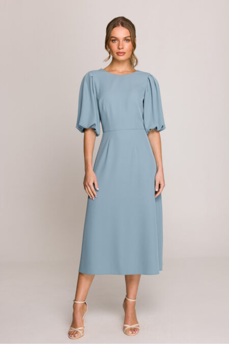 Sukienka Model S399 Cold Blue - Stylove