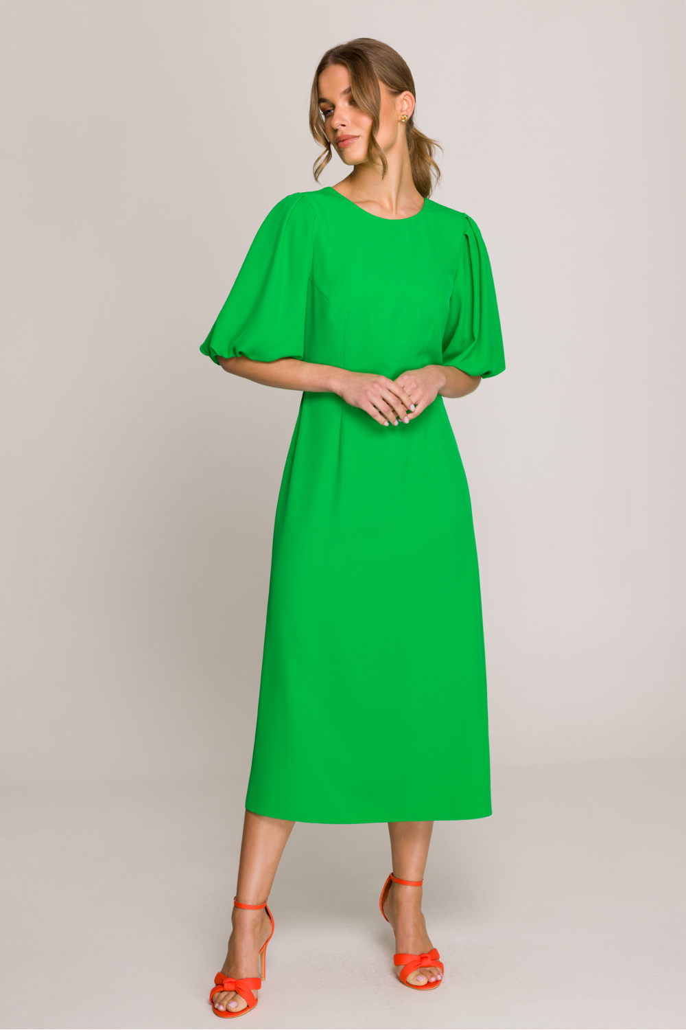Sukienka Model S399 Green - Stylove - obrazek 2