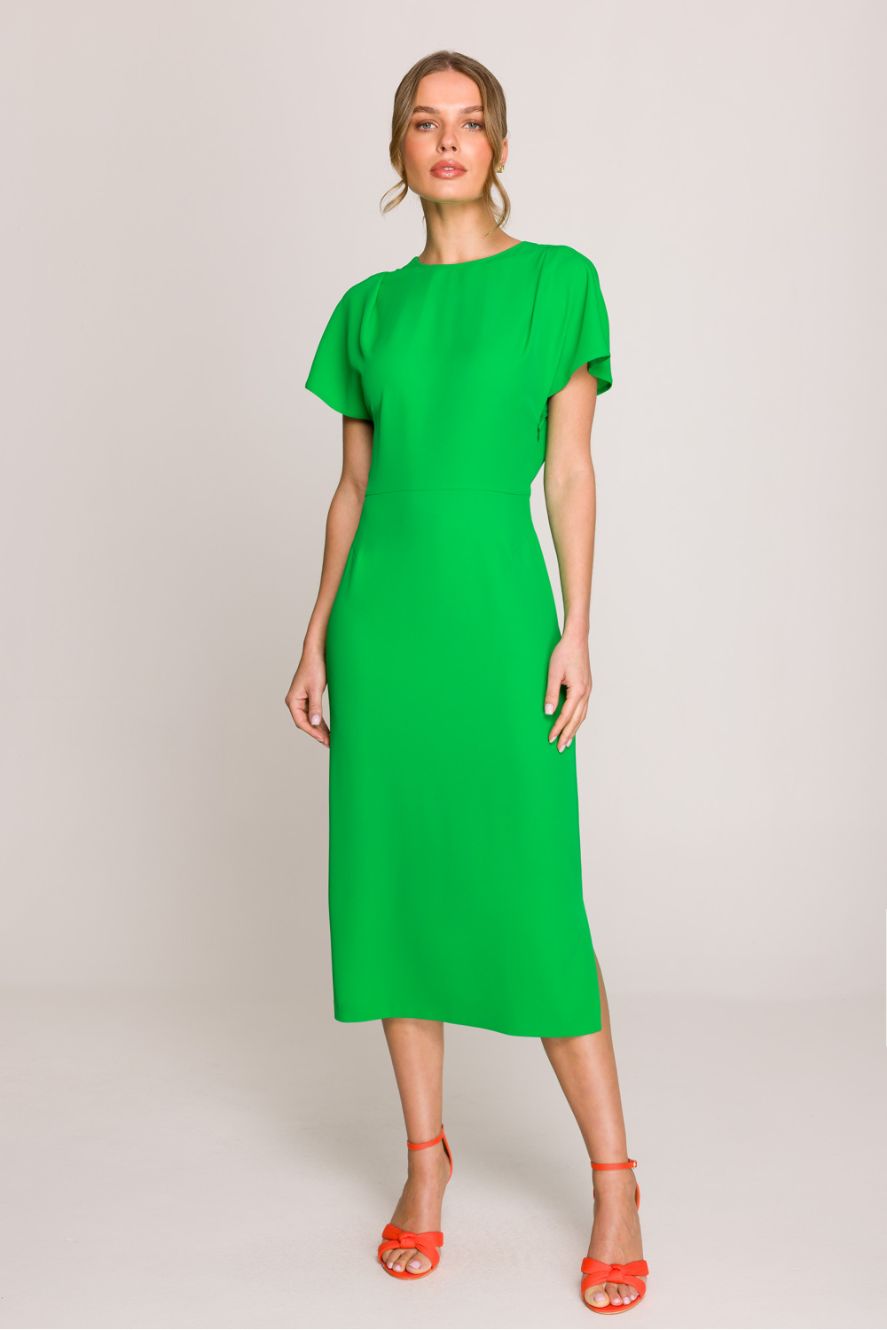 Sukienka Model S398 Green - Stylove - obrazek 2