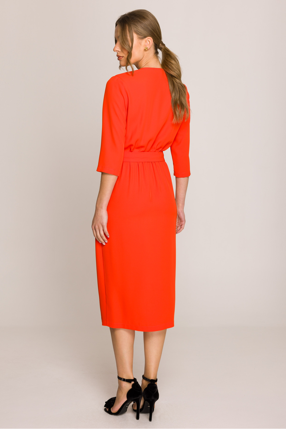 Sukienka Model S396 Coral - Stylove - obrazek 2