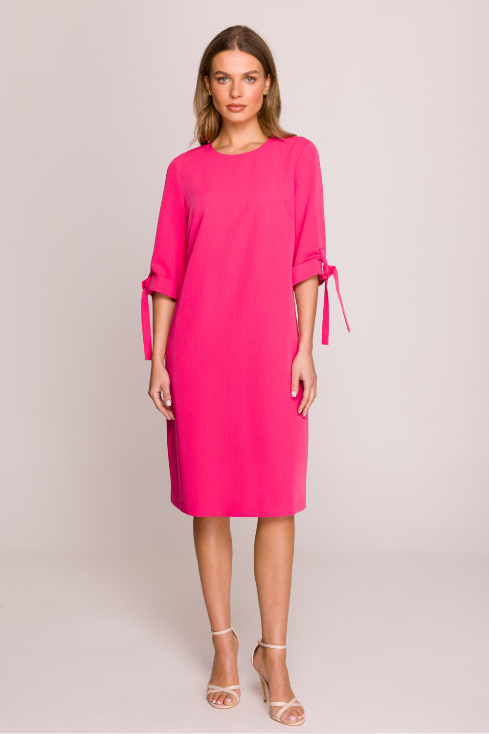 Sukienka Model S393 Pink - Stylove