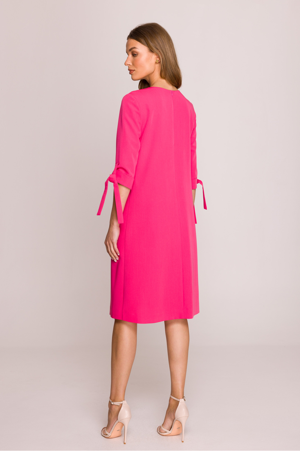 Sukienka Model S393 Pink - Stylove - obrazek 2