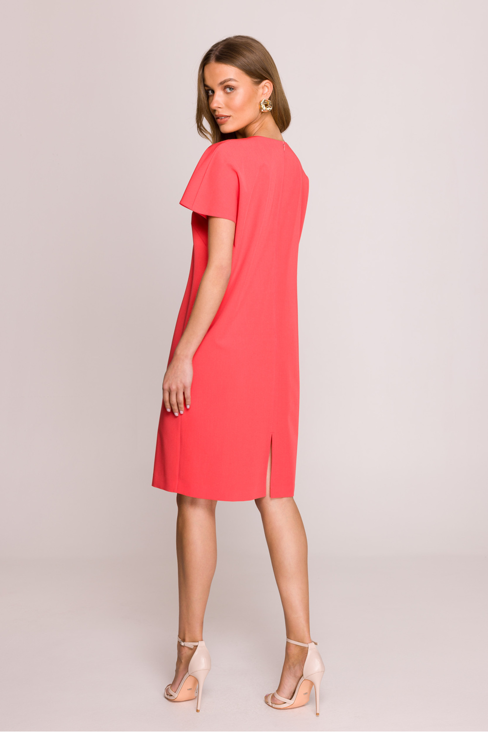 Sukienka Model S392 Coral - Stylove - obrazek 2