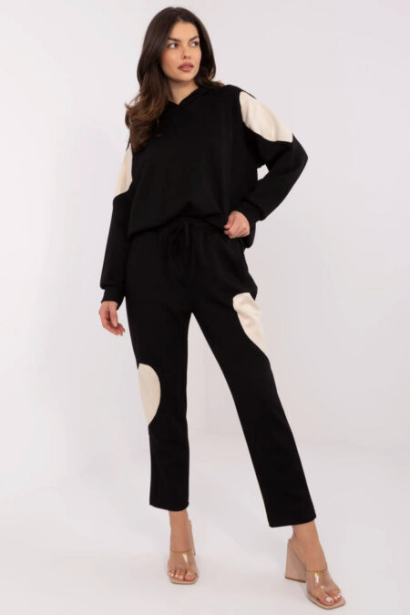 Spodnie Komplet Model MI-KMPL-M6156.98 Black - Italy Moda