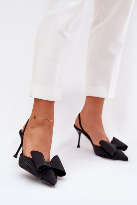 Szpilki Model Eklevia UC-158 Black - Step in style