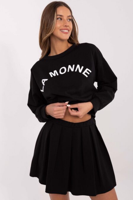 Spódnica Komplet Model MI-KMPL-M6158.92 Black - Italy Moda