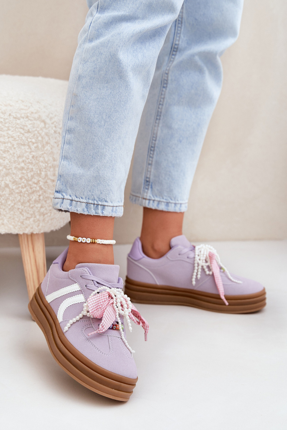 Buty Sportowe Model Vinness C3033 Violet - Step in style - obrazek 3