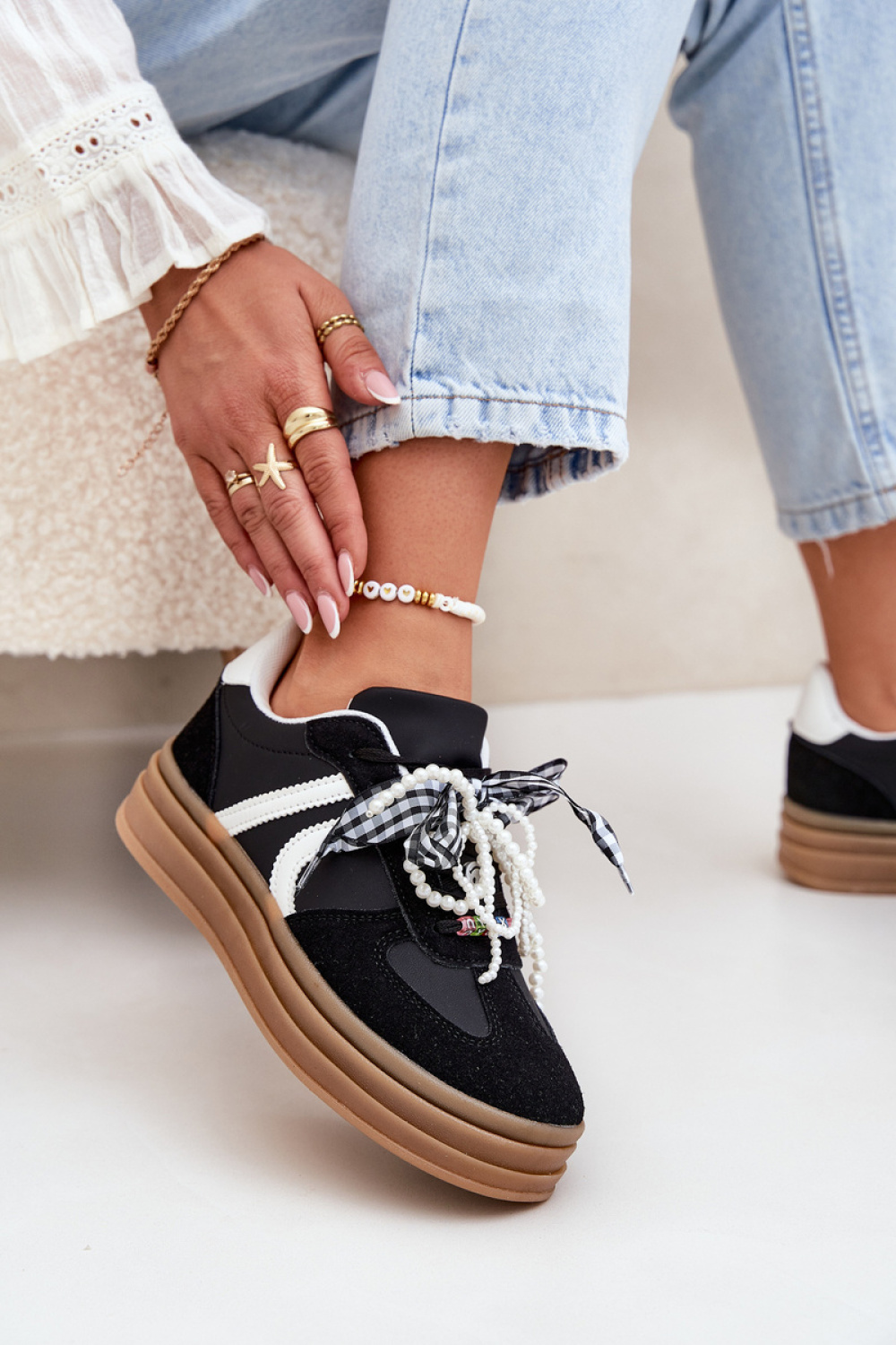 Buty Sportowe Model Vinness C3033 Black - Step in style - obrazek 3