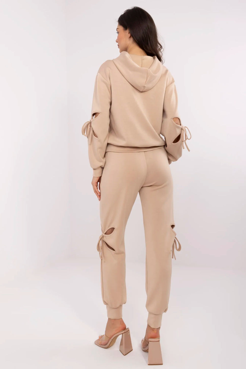 Spodnie Komplet Model NM-KMPL-V5698.03 Beige - NM - obrazek 3