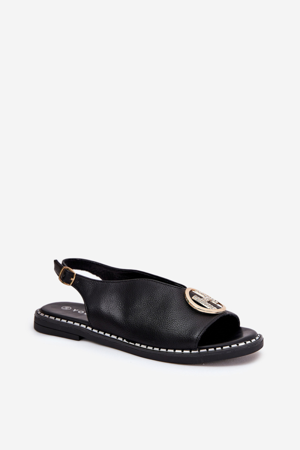 Sandały Model Iseliria A8229 Black - Step in style - obrazek 2