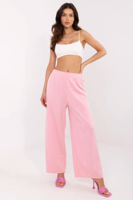 Spodnie Dresowe Model DHJ-SP-19617.62P Pink - Italy Moda