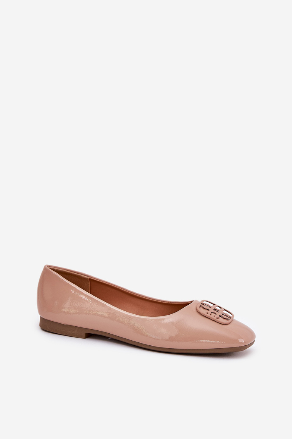 Baleriny Model Vinceza 17377 Beige - Step in style - obrazek 2