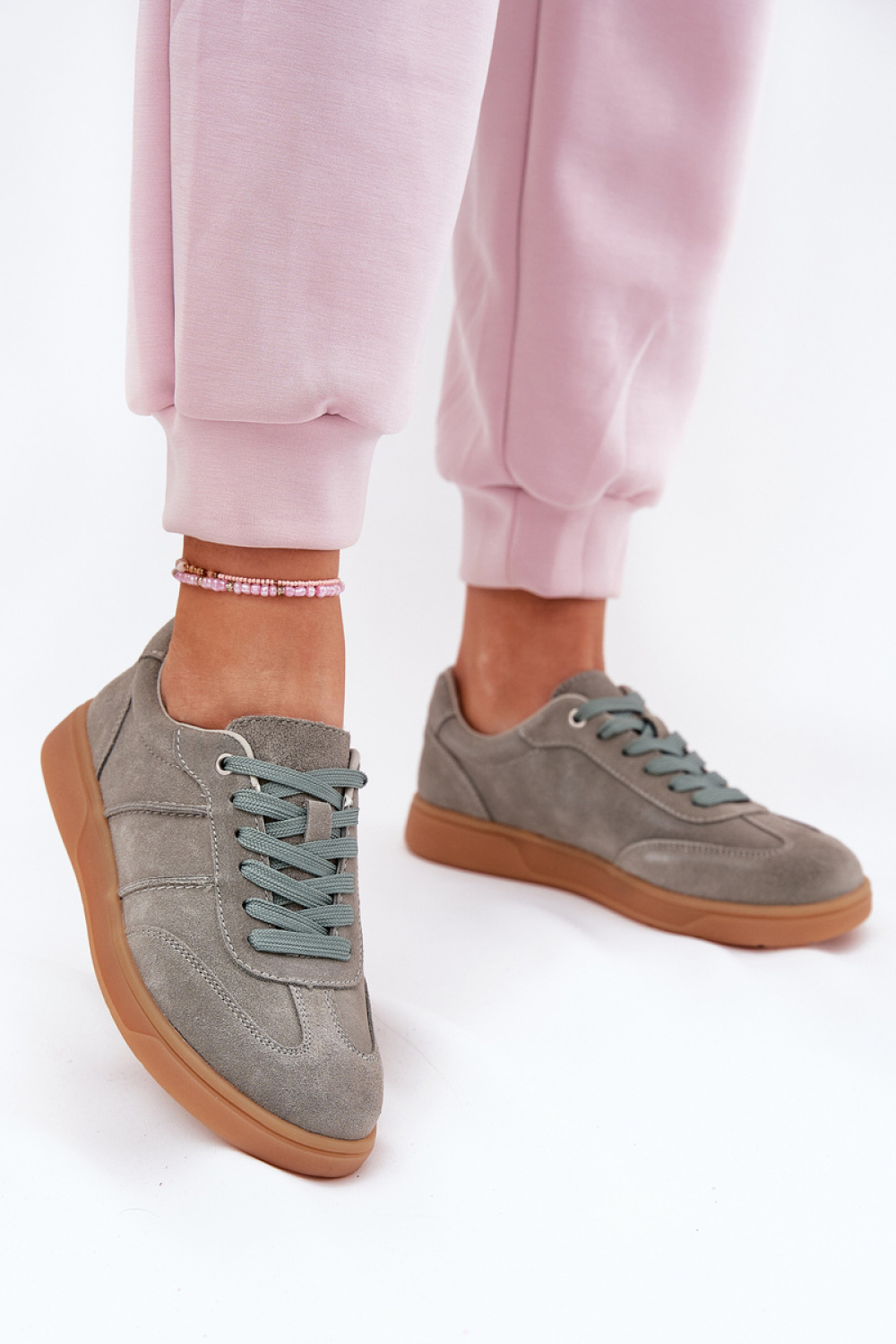 Buty Sportowe Model Paliana 25SP18-8430 Green - Step in style