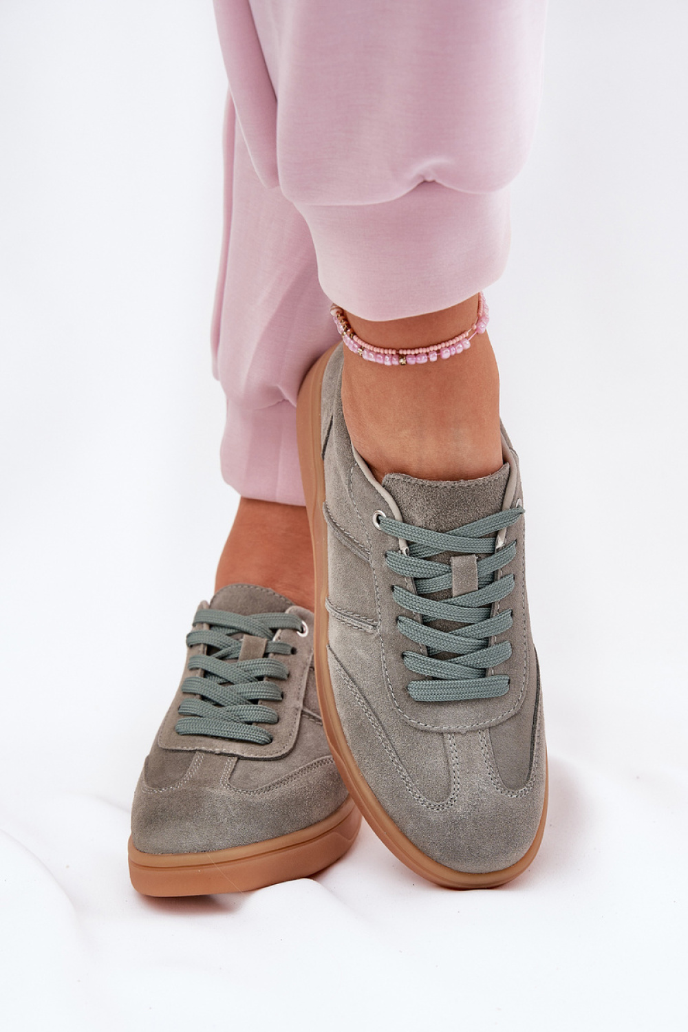 Buty Sportowe Model Paliana 25SP18-8430 Green - Step in style - obrazek 3