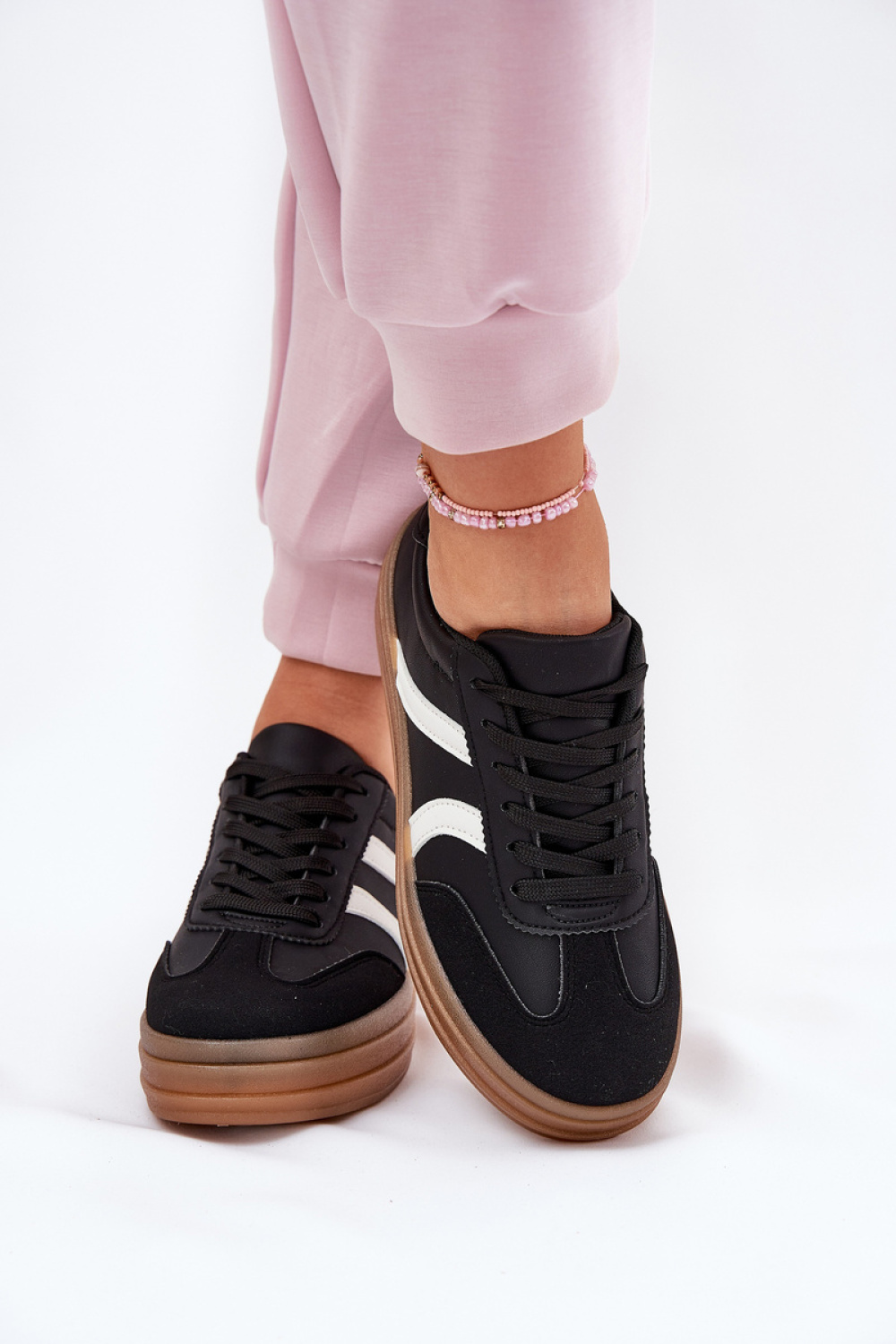 Buty Sportowe Model Tolianna 25SP26-9087 Black - Step in style - obrazek 3