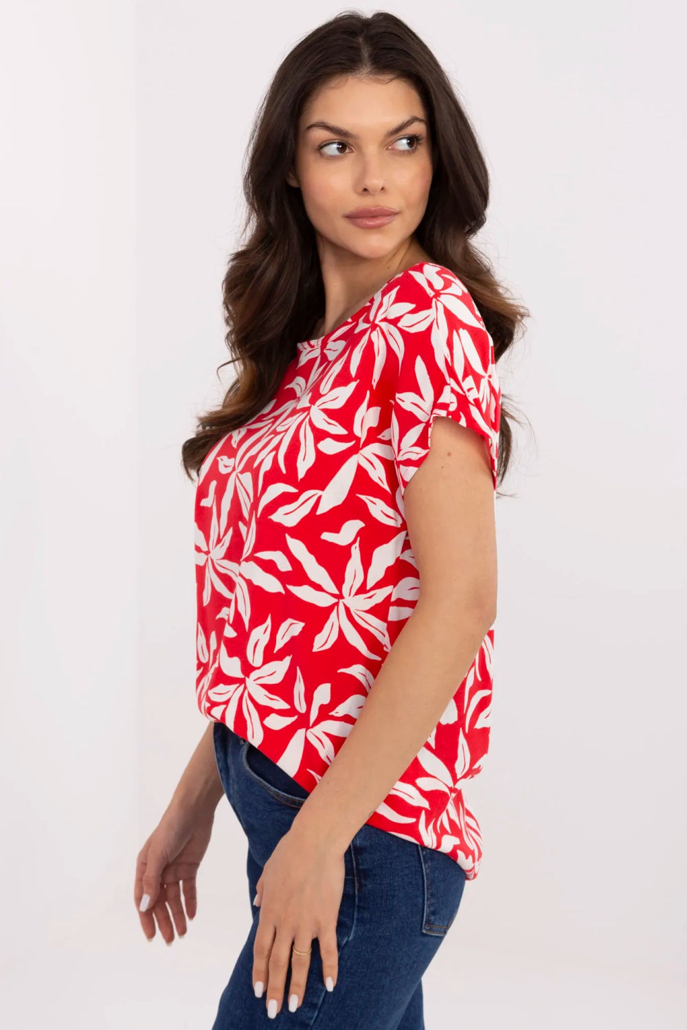 Bluzka Model D73771M10978X Coral - Sublevel - obrazek 2