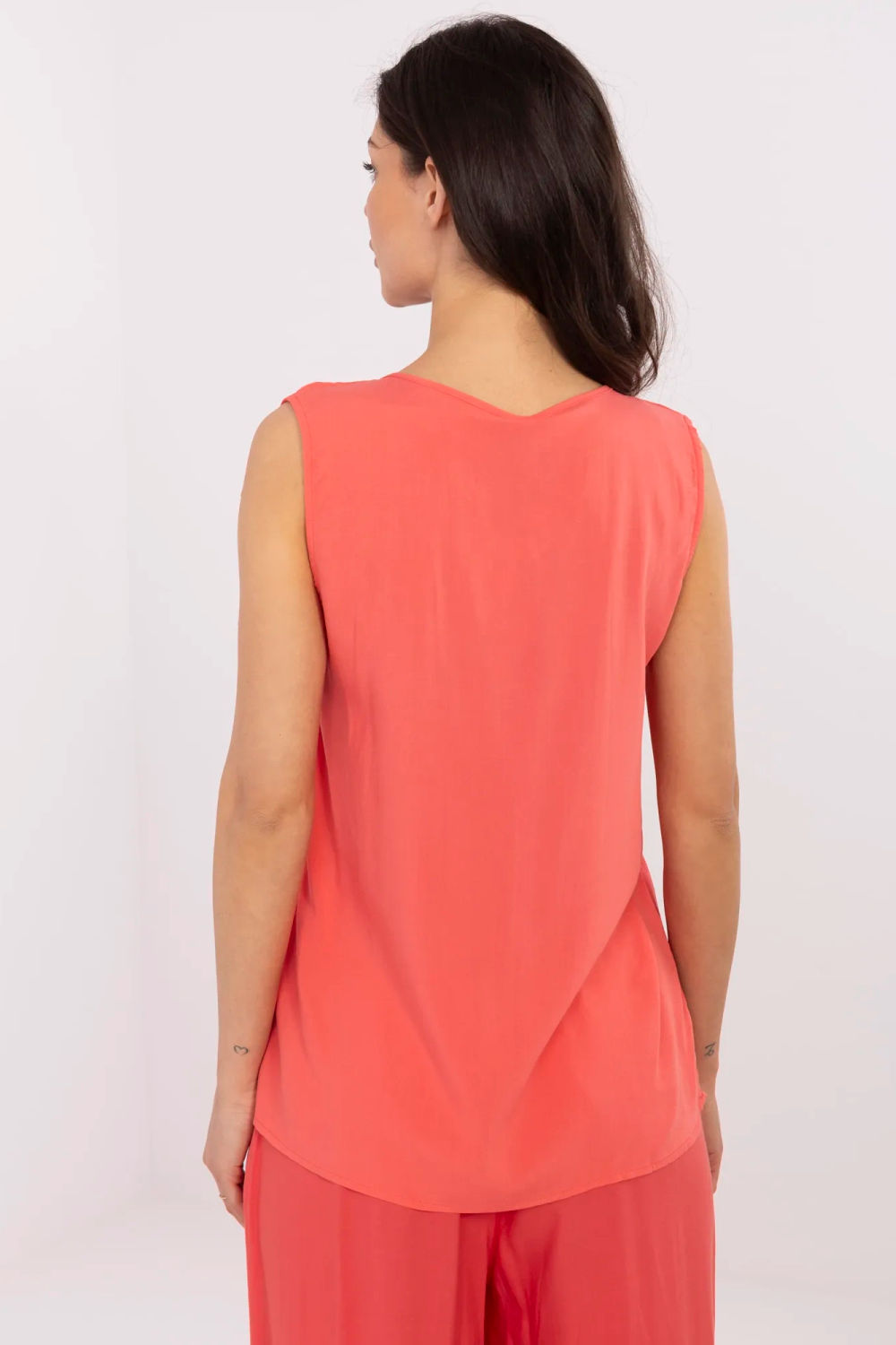 Bluzka Model D73761M11218A Coral - Sublevel - obrazek 3