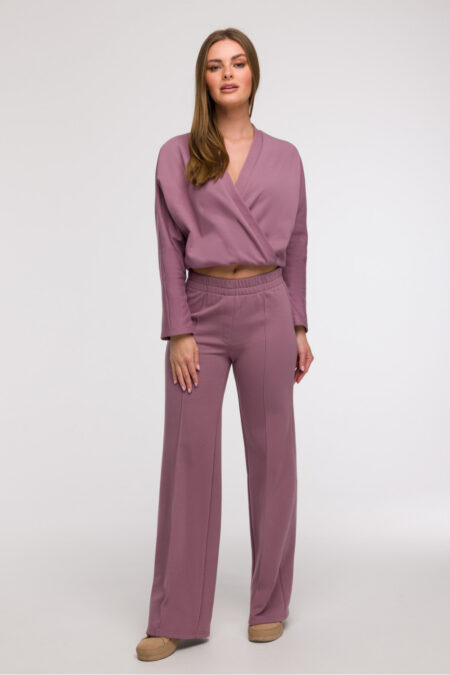 Spodnie Dresowe Model B296 Wrzos - BeWear