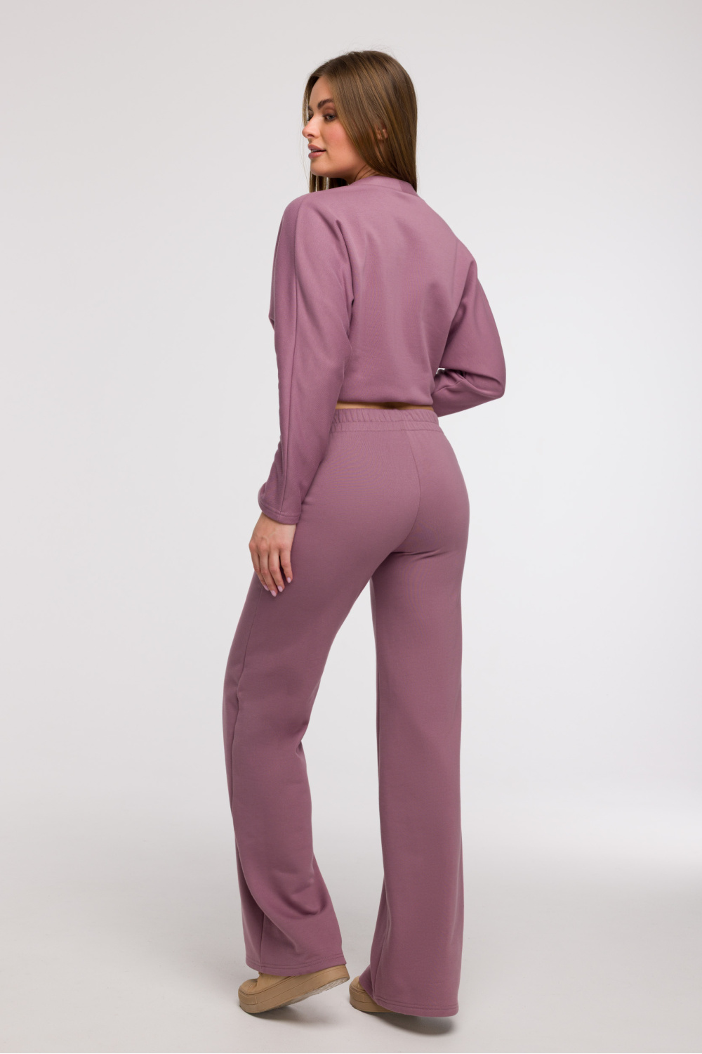 Spodnie Dresowe Model B296 Wrzos - BeWear - obrazek 2