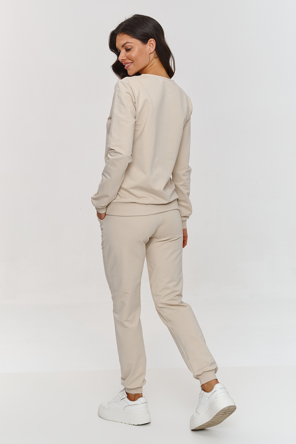 Spodnie Komplet Model M868 Light Beige - Makadamia - obrazek 2