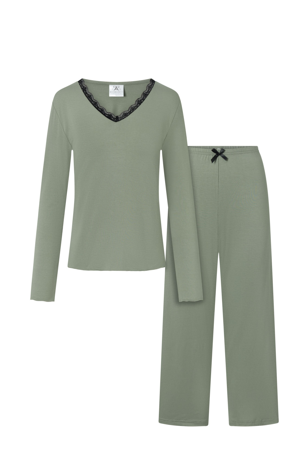 Piżama Damska Model Emerald Dreams 223365 Green - Momenti Per Me - obrazek 2