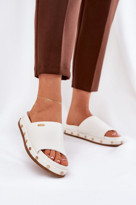 Sandał Klapki Model Big Star RR274216 White - Step in style
