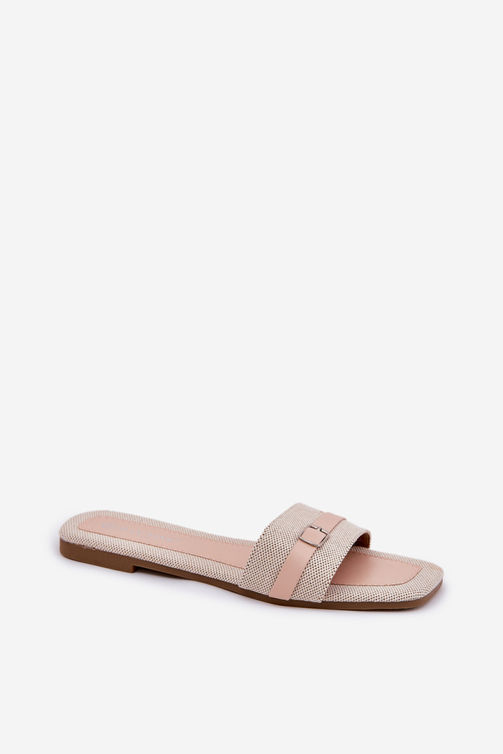 Sandał Klapki Model Zilina N75-60 Beige - Step in style - obrazek 2