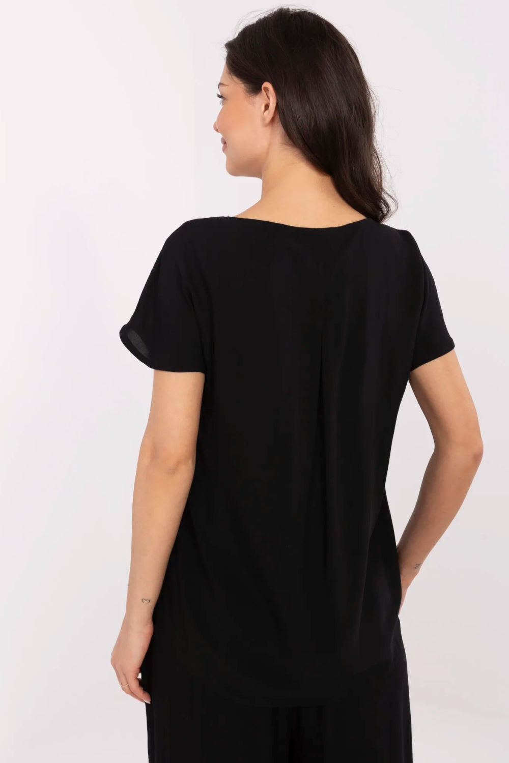 Bluzka Model D73761M11171B Black - Sublevel - obrazek 3