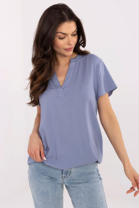 Bluzka Model D73761M11173A Grey/Blue - Sublevel