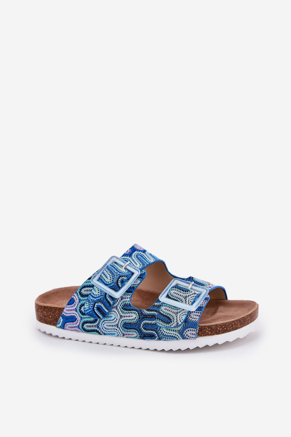 Sandał Klapki Model S.Barski RB51-006 Blue - Step in style - obrazek 2