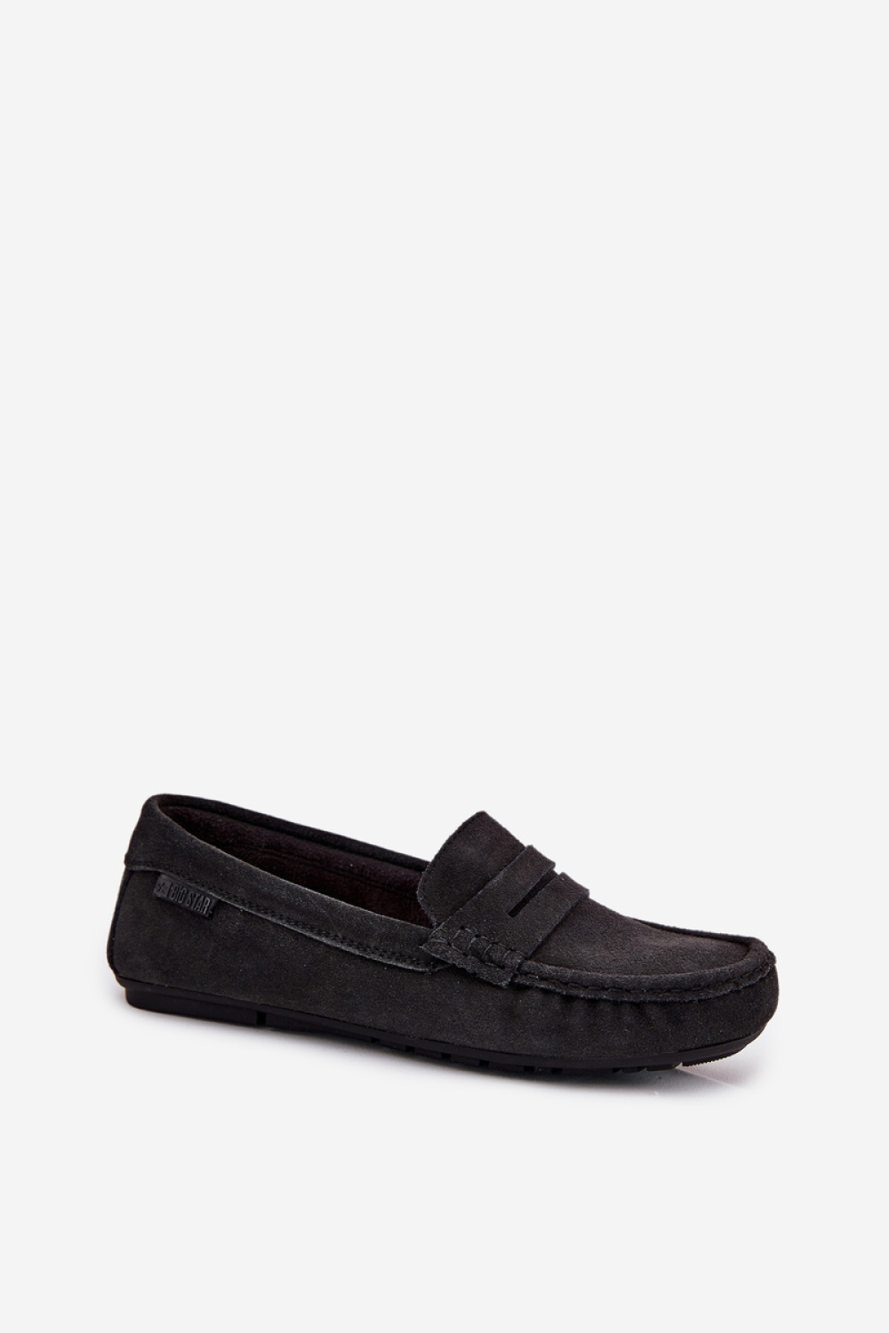 Zamszowe Mokasyny Damskie Big Star RR274948 Czarne - Step in style - obrazek 2