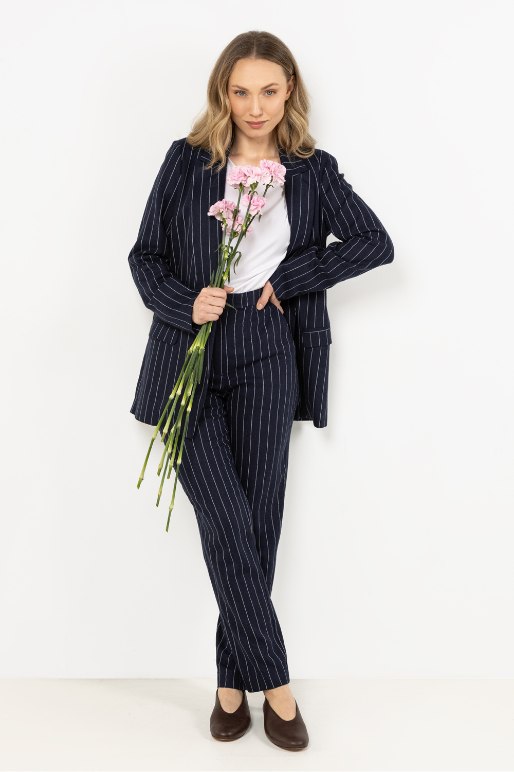 Spodnie Damskie Model A726 Navy - awama