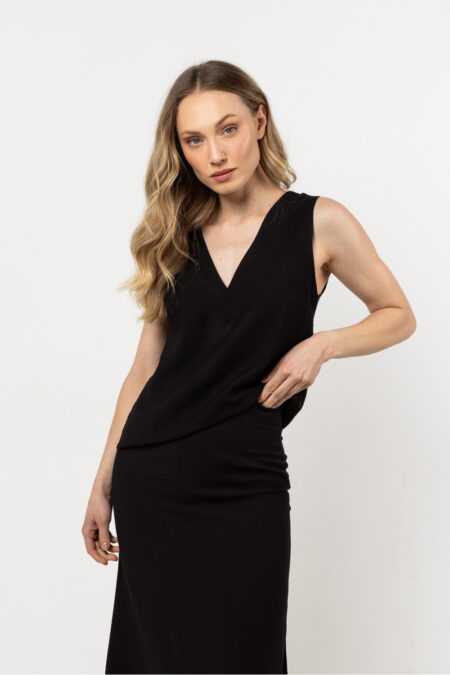 Bluzka Model A718 Black - awama